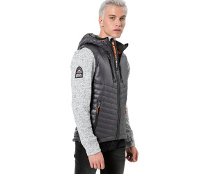 Superdry Storm Hybrid Kapuzenjacke grey grit (M20001AR KVX Superdry Storm Hybrid Kapuzenjacke grey grit (M20001AR KVX