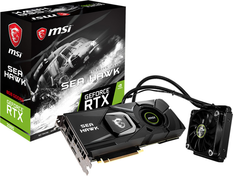 MSI GeForce RTX 2080 Sea Hawk X 8 Go GDDR6