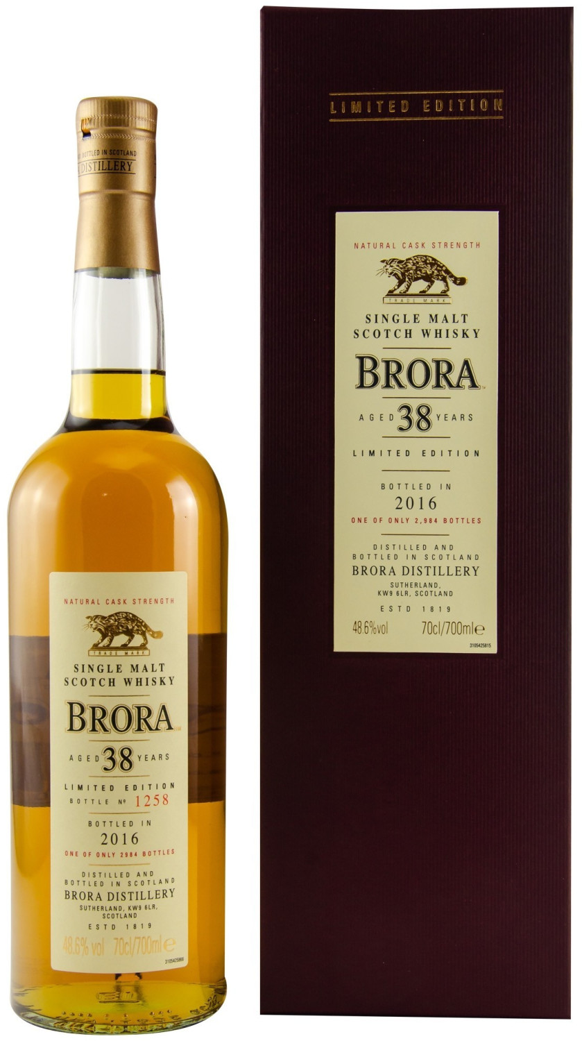 Brora Brora 38 Years Old 1977/2016 Limited Edition 0,7 L 48,6 %