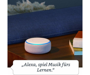 Amazon Echo Dot Lautsprecher mit Alexa Hellgrau Stoff NEU und OVP 3. Gen. 