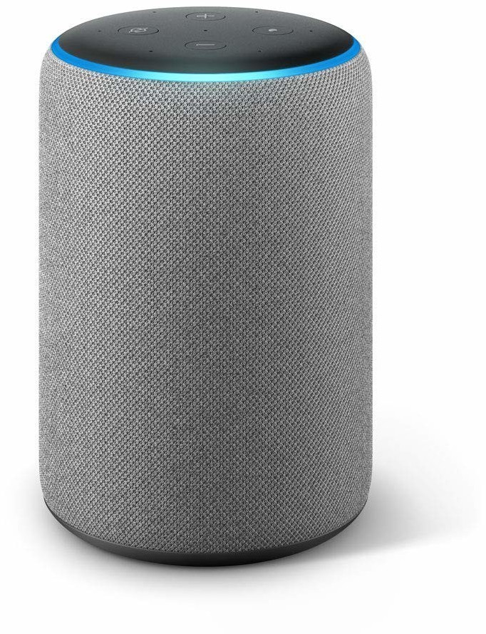 Amazon Echo Plus (2ème génération) Tissu gris chiné