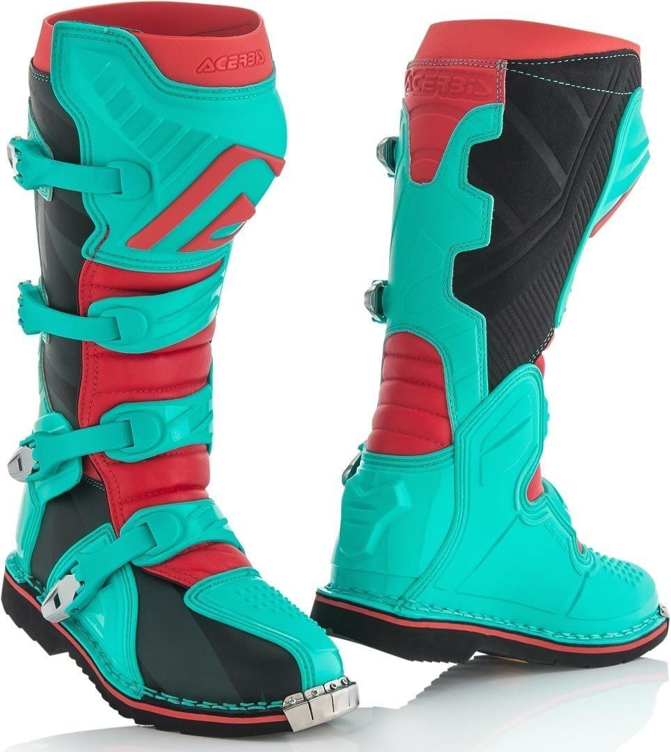 Acerbis Bottes X-Pro V vert/rouge