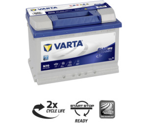 Varta N70 Autobatterie EFB 12V 70Ah Blue Dynamic Start-Stop Batterie  570500076