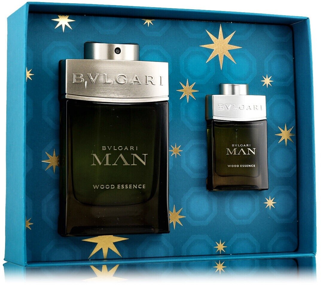Bulgari Man Wood Essence Set (EdP 100ml + EdP 15ml) ab 73,51
