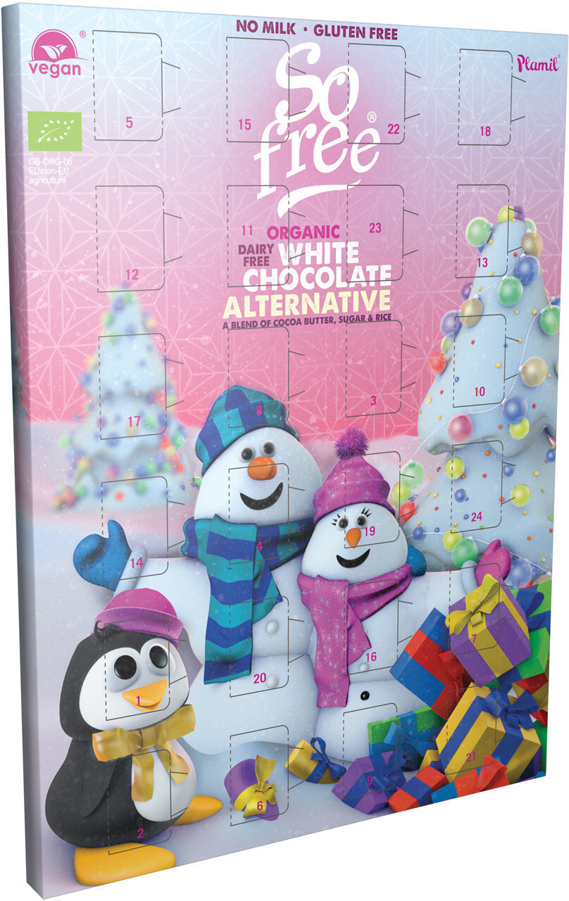 Plamil Advent Calendar white chocolate 2018