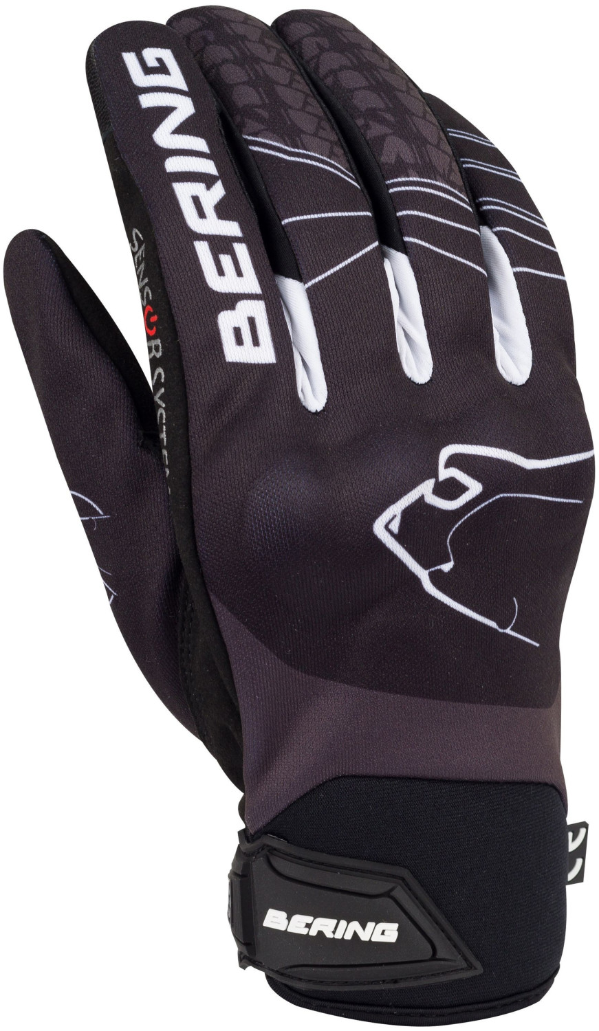 Bering Gants Grissom noir