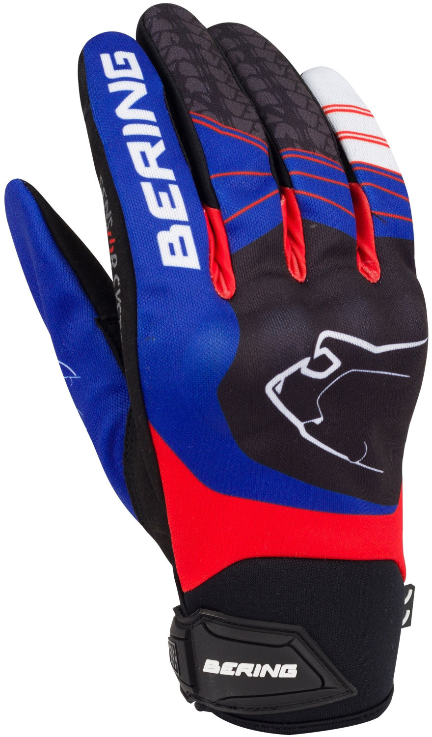 Bering Gants Grissom bleu/blanc/rouge