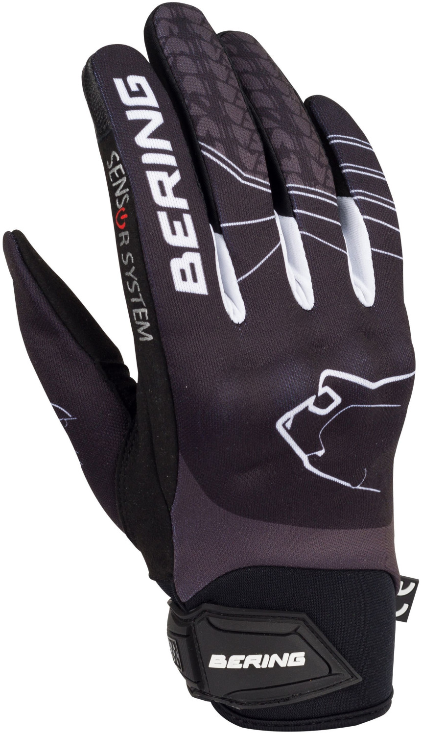 Bering Gants Lady Grissom noir/blanc