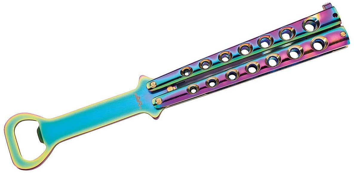 Herbertz Bottle opener Butterfly RAINBOW