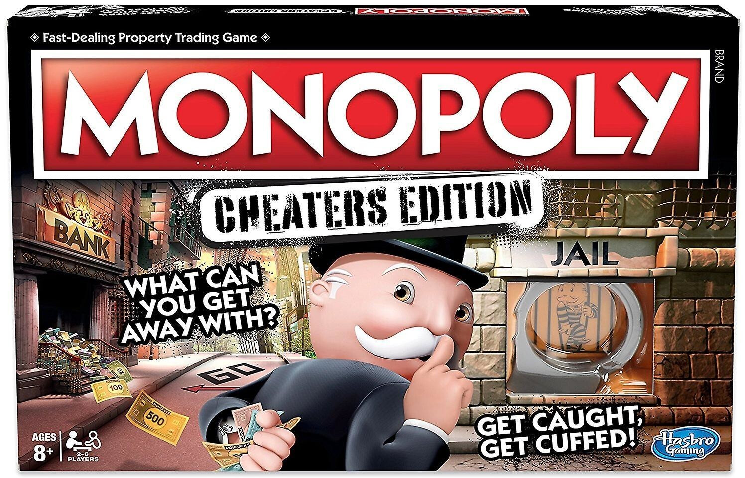 hasbro monopoly cheaters