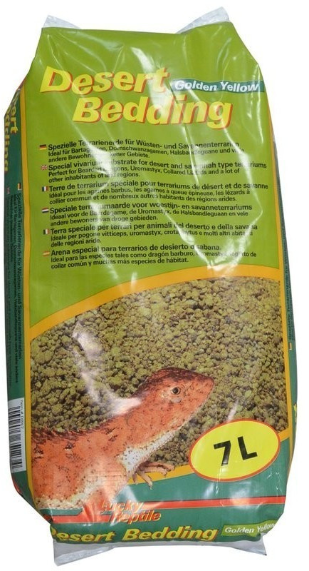 Lucky Reptile Desert Bedding Golden Yellow 7 L