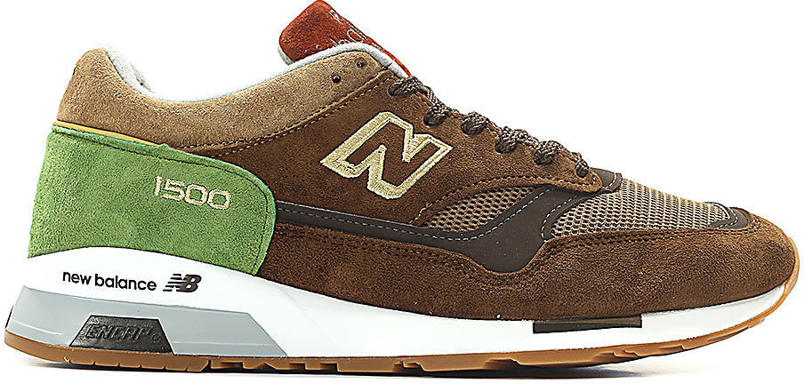 New Balance 1500 Made in UK brown with green