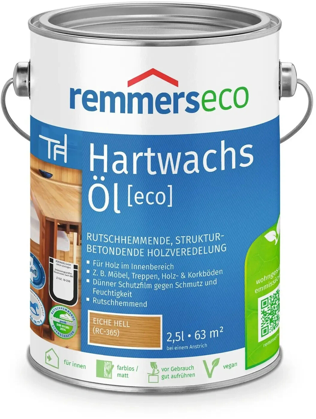 Remmerseco Hartwachs Ol Eco