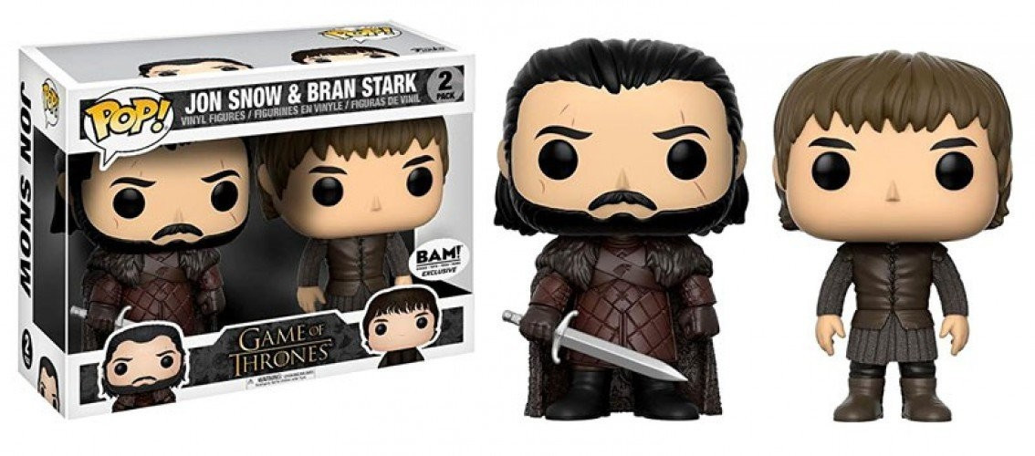 Funko Pop! TV - Game of Thrones - Jon Snow & Bran Stark - 2 Pack