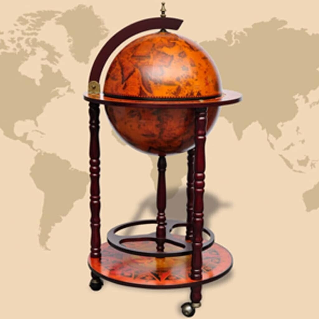 VidaXL Globe Bar with Bottle Rack (60774)