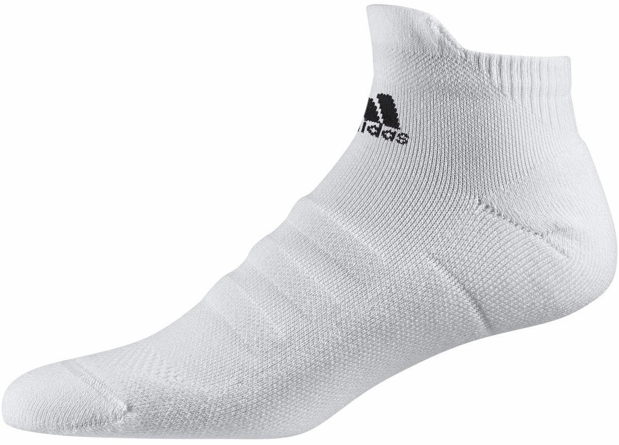 Adidas Alphaskin Lightweight Cushioning Ankle Socks white/black