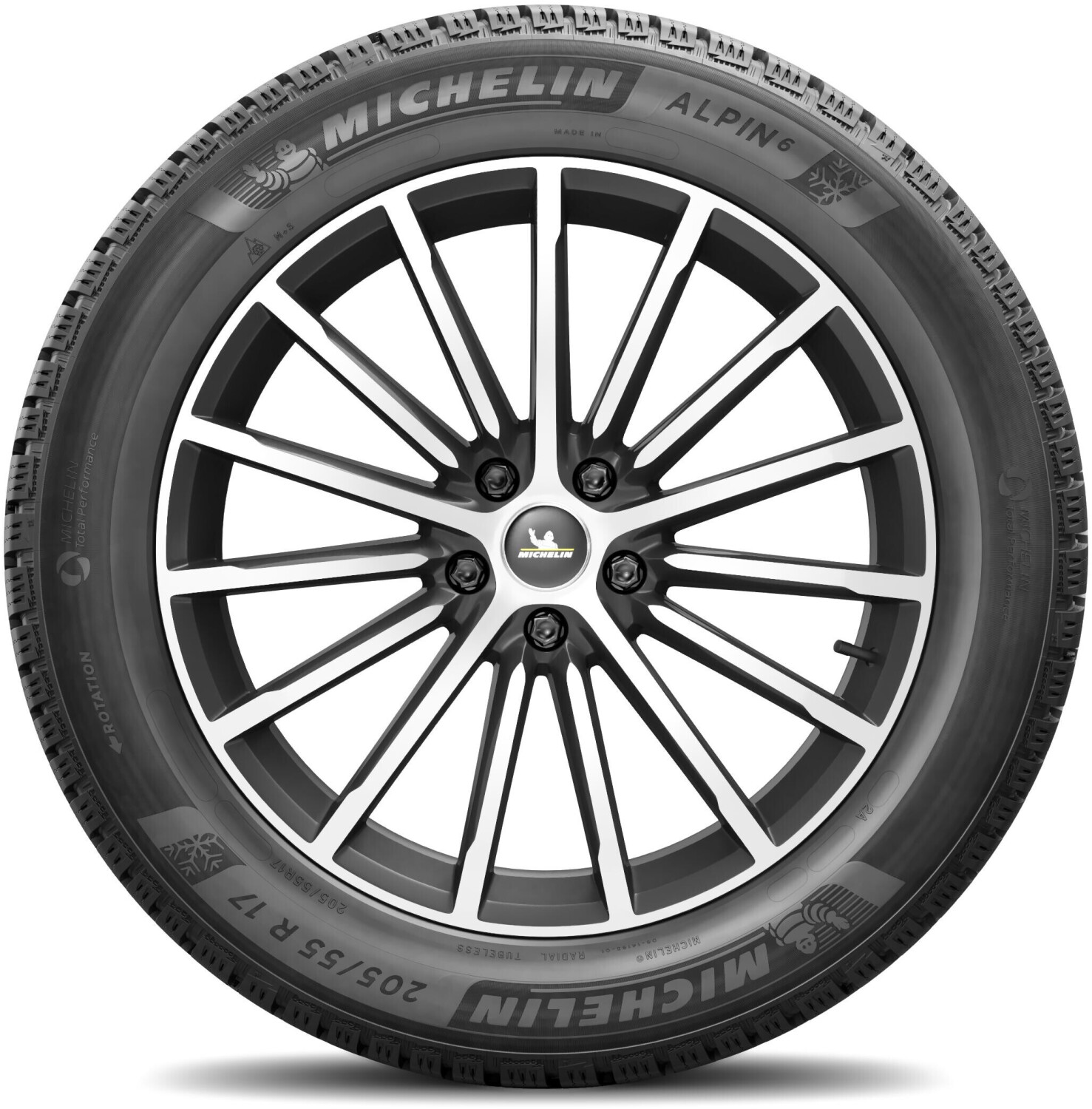 Michelin Alpin 6 205/55 R17 95V XL ab 168,00 € | Preisvergleich bei | Autoreifen