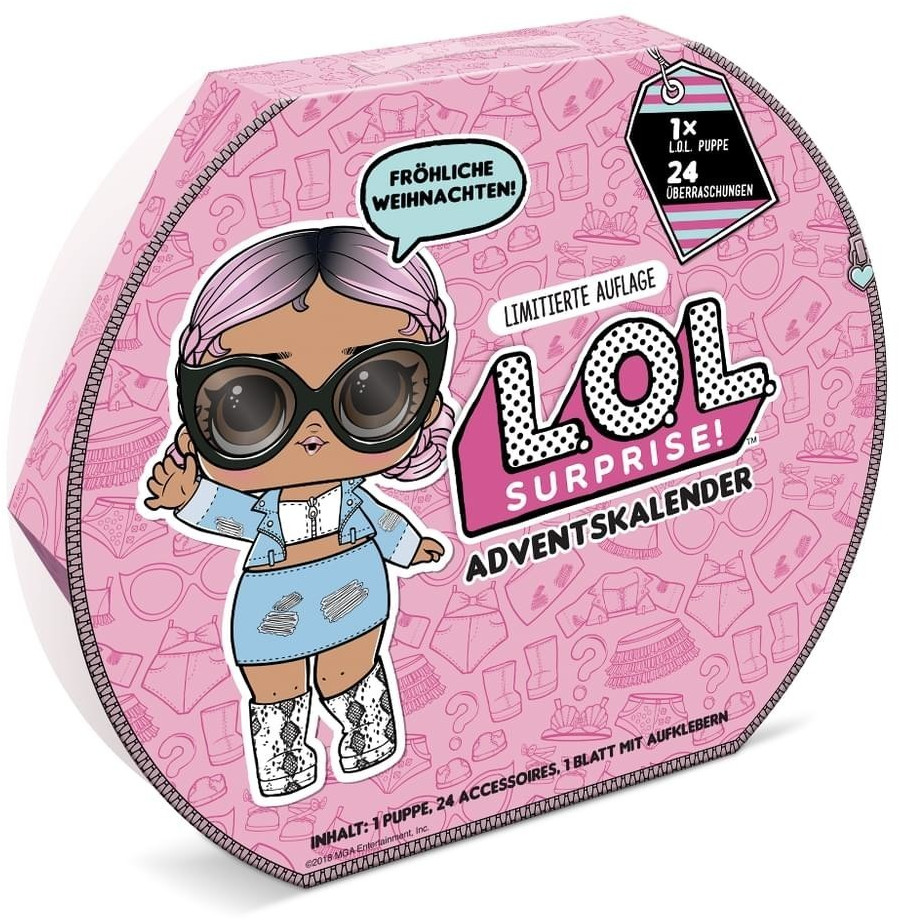MGA Entertainment Calendrier de l'Avent L.O.L. Surprise! #OOTD (Outfit Of The Day) 2018