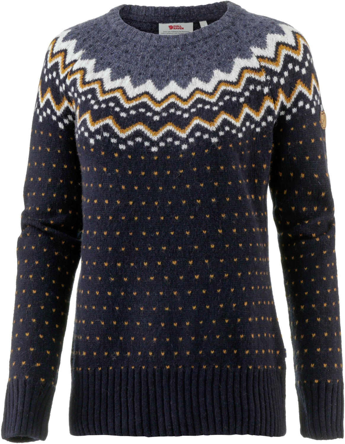 Fjällräven Övik Knit Sweater W dark navy