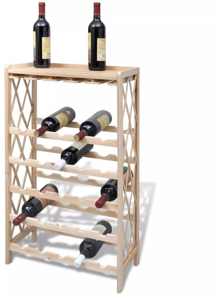 VidaXL Wine rack for 25 bottles of wood (241068)