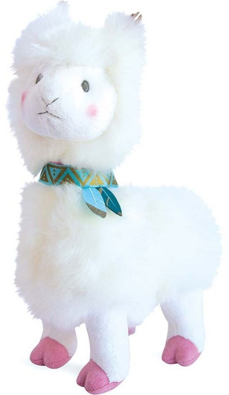 Histoire d'Ours Lama Blanc 30 cm