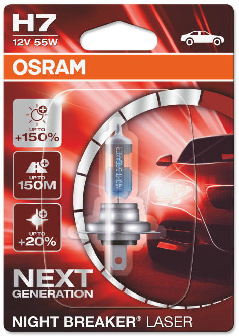 Osram Night Breaker Laser H7 au meilleur prix sur