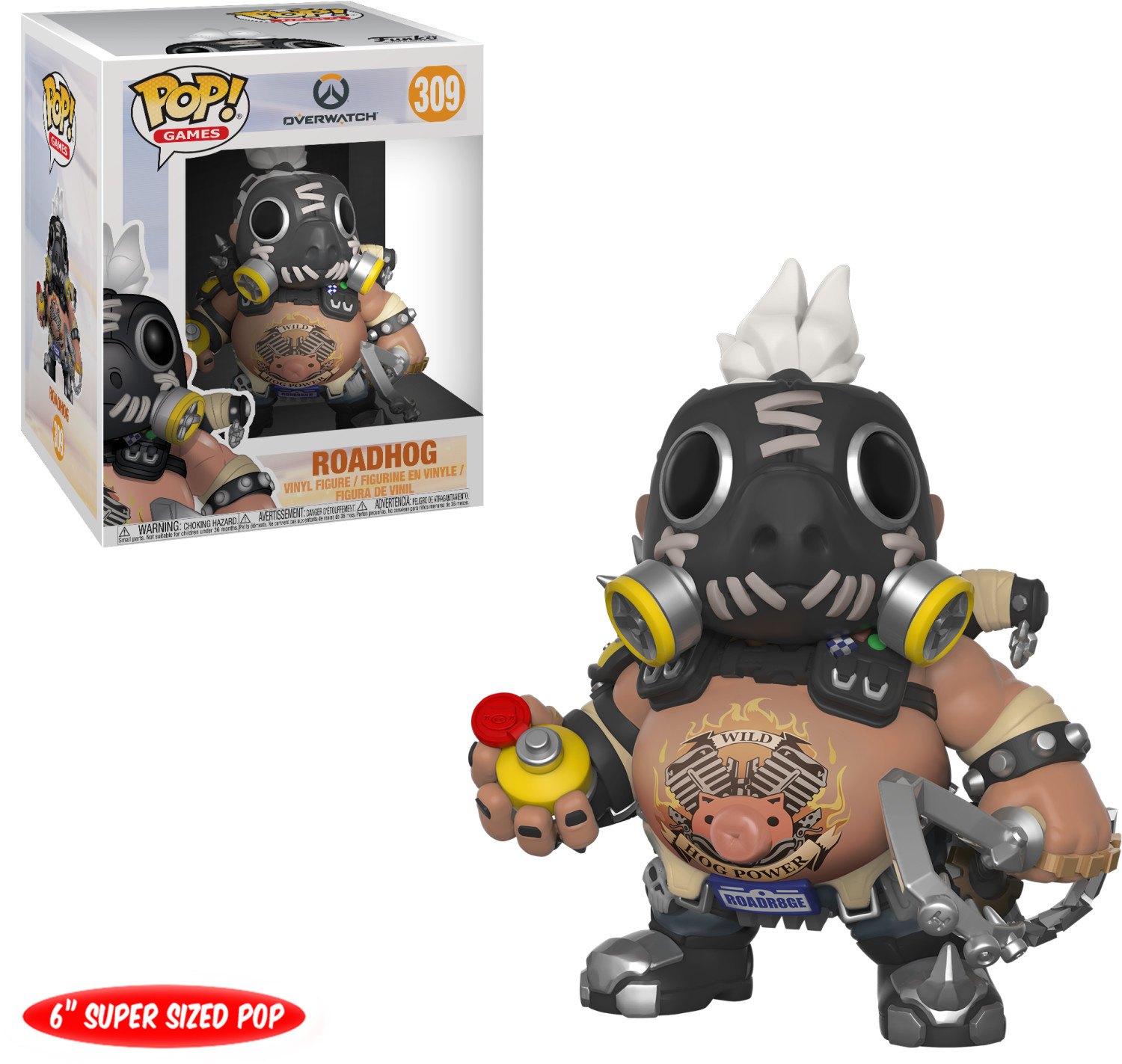 Funko Pop! Games Overwatch - Roadhog Oversize