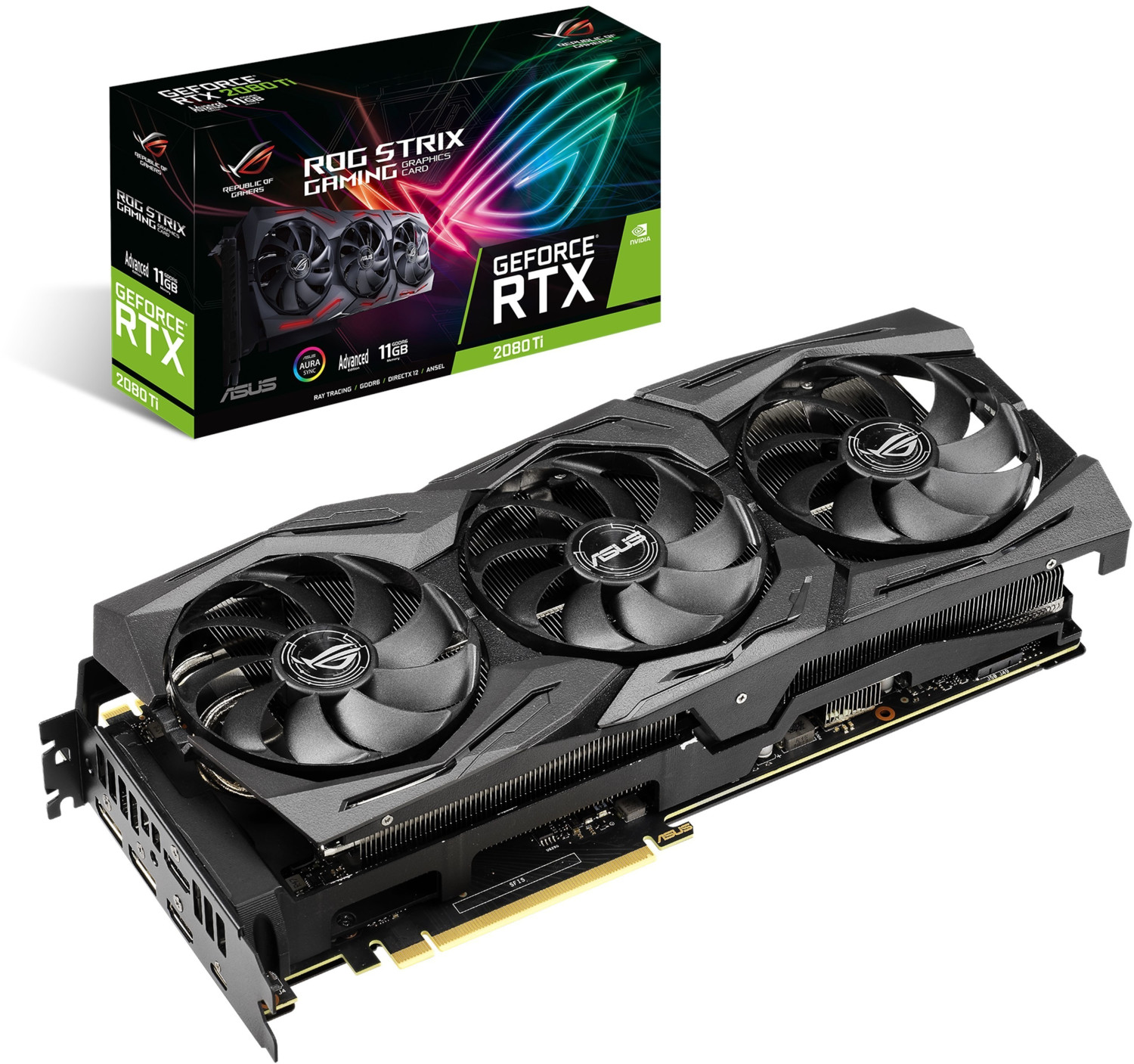 Asus ROG-STRIX-RTX2080TI-A11G-GAMING (11 Go)