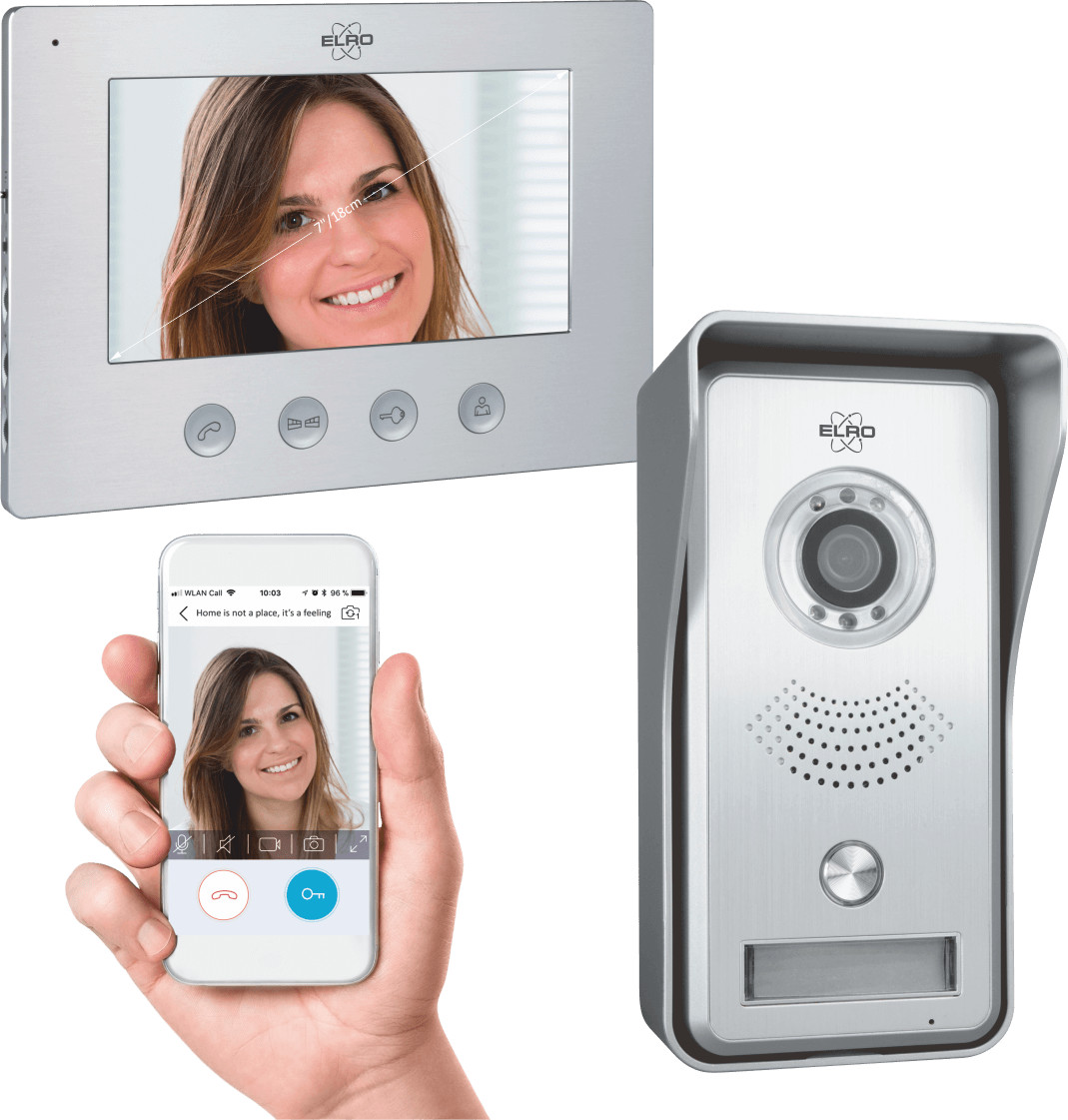 Elro IP Video Door Phone via APP (DV447WIP)