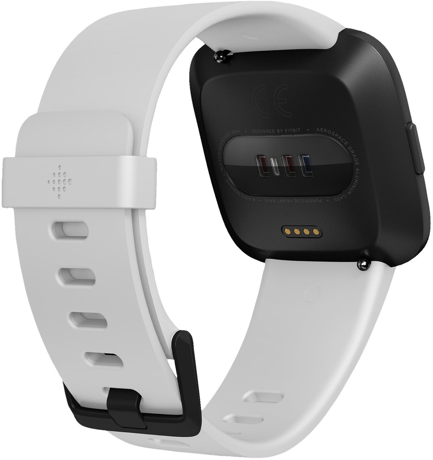 Fitbit versa black and white hot sale