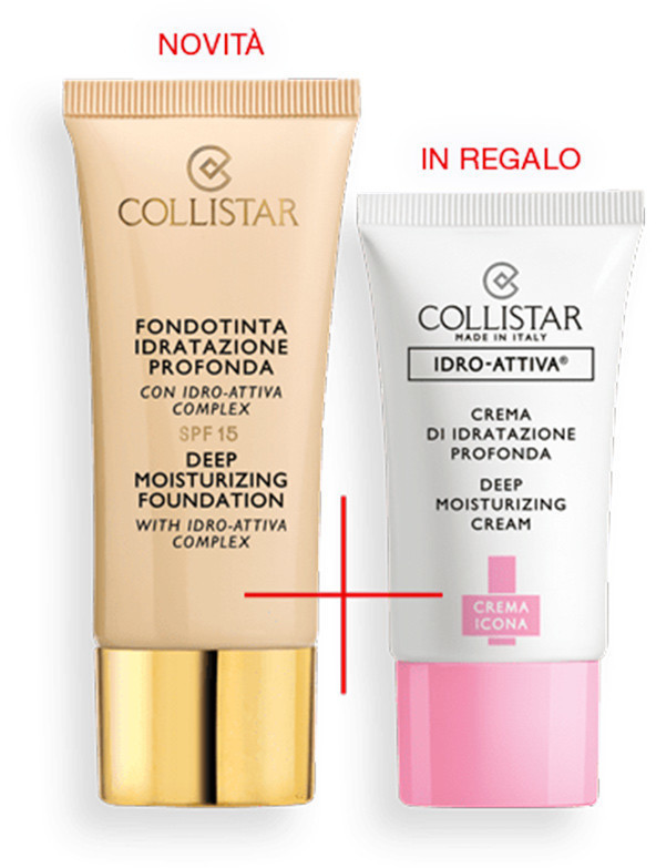 Collistar Deep Moisturizing Foundation SPF15 (30ml) - N°1 Ivory