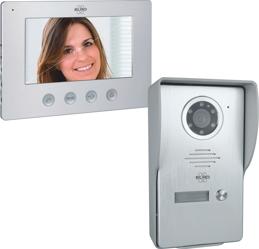 Elro Video Door Phone with 7 (18cm) Screen (DV477W)