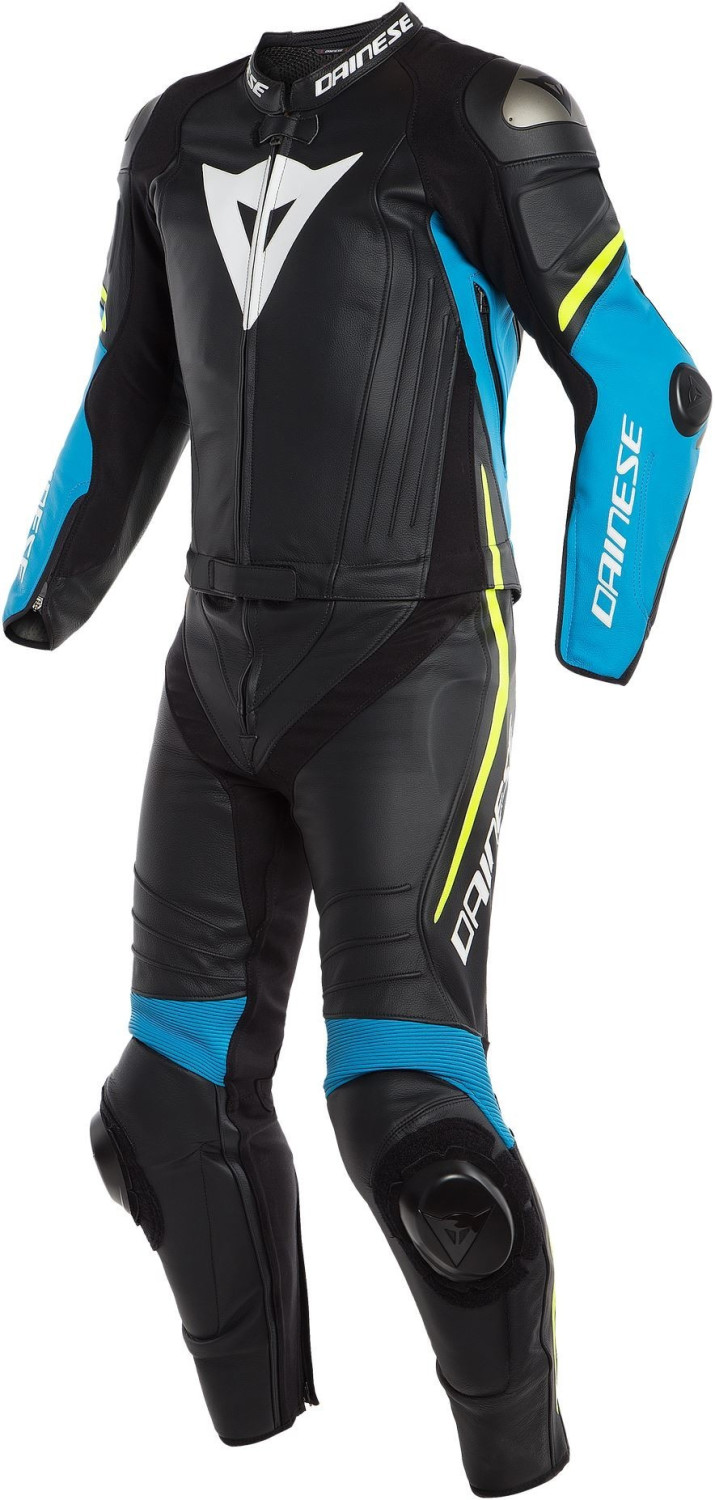 Dainese Combinaison Laguna Seca 4 noir/jaune/bleu