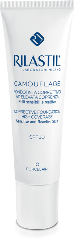 Rilastil Camouflage foundation High Coverage - 10 Porcelain (30ml)