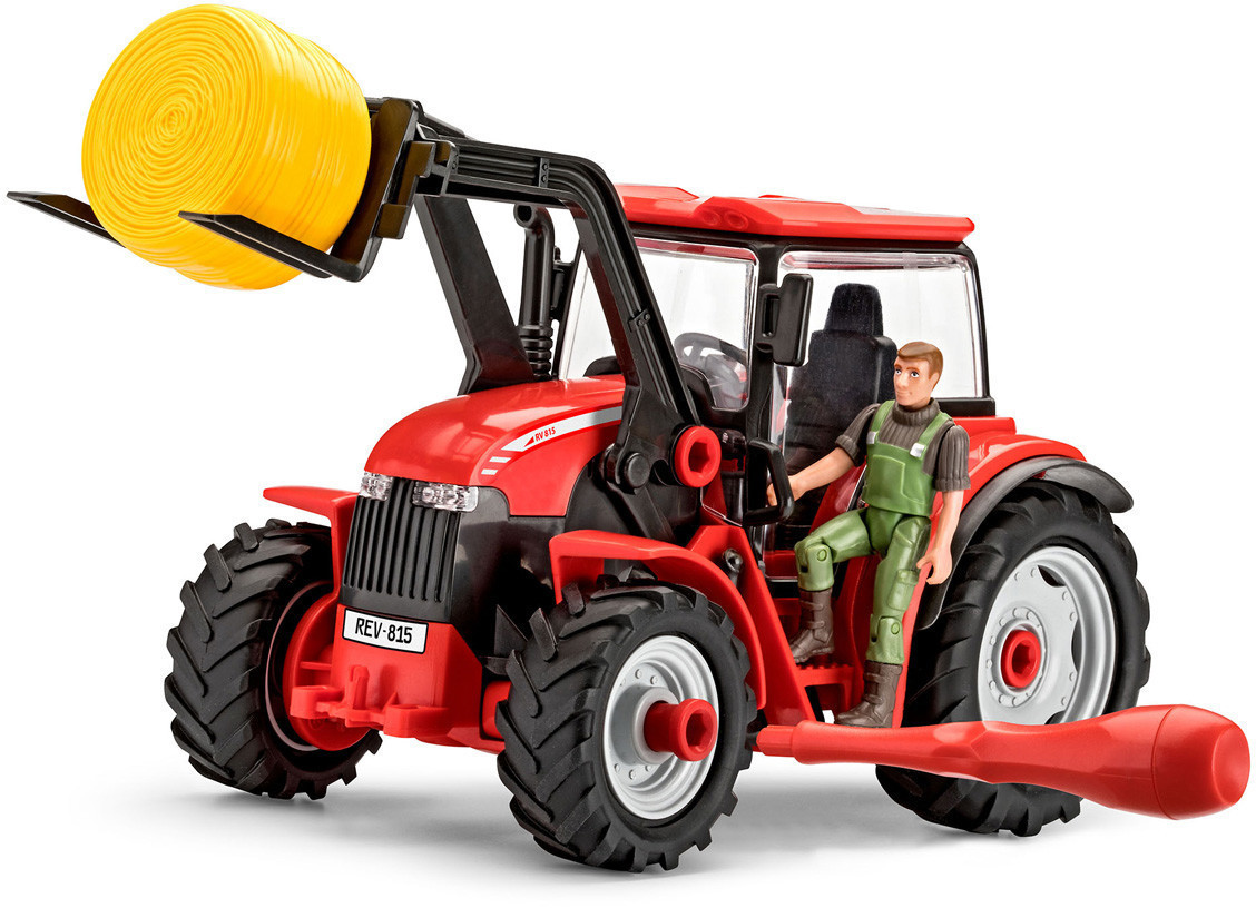 Revell Tractor with Loader and Figure (00815)