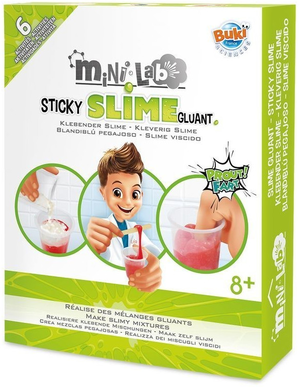 Buki Mini Lab Slime Gluant