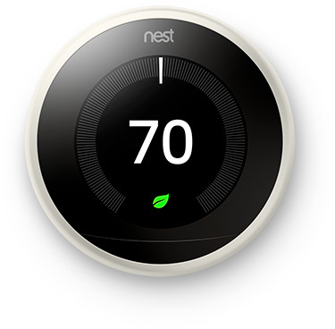 Nest Learning Thermostat 3ème génération blanc