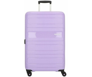 American tourister purple trolley bag sales