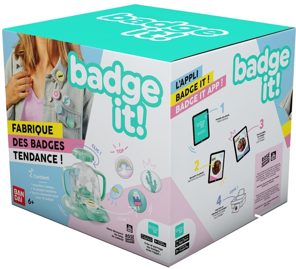 Bandai Machine Badge it