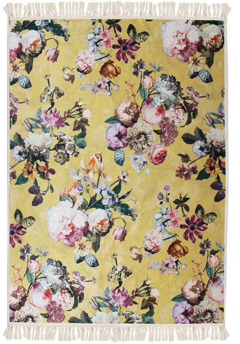 Essenza Fleur 120x180cm golden yellow