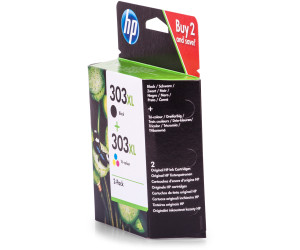 Soldes HP Nr. 303XL noir + couleurs (3YN10AE) 2024 au meilleur
