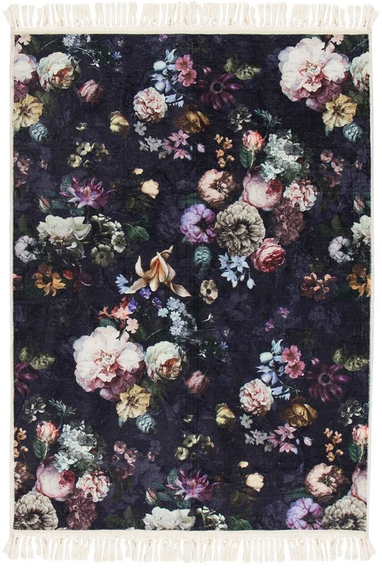 Essenza Fleur 180x240 cm night blue