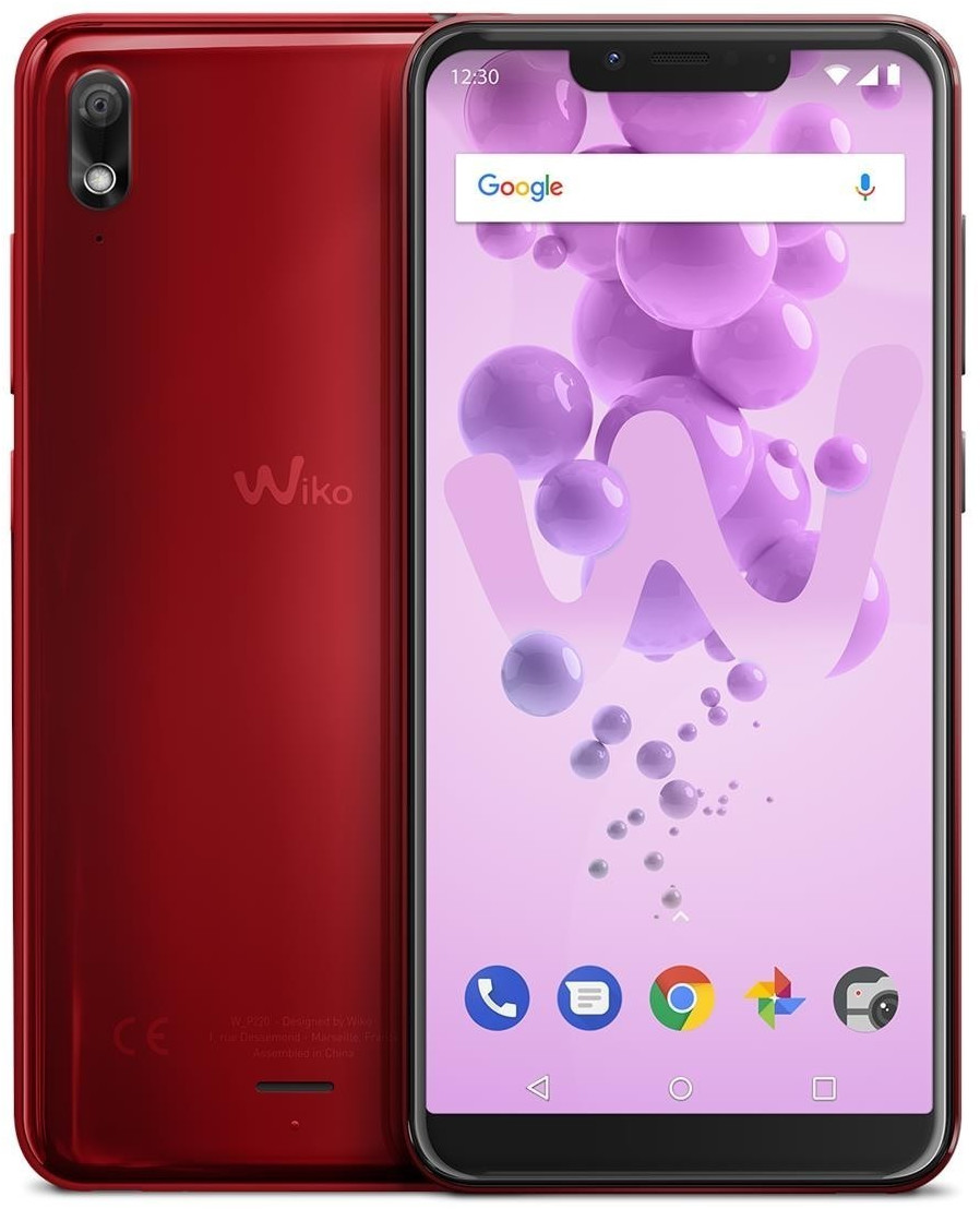 Wiko View 2 Go 16 Go rouge
