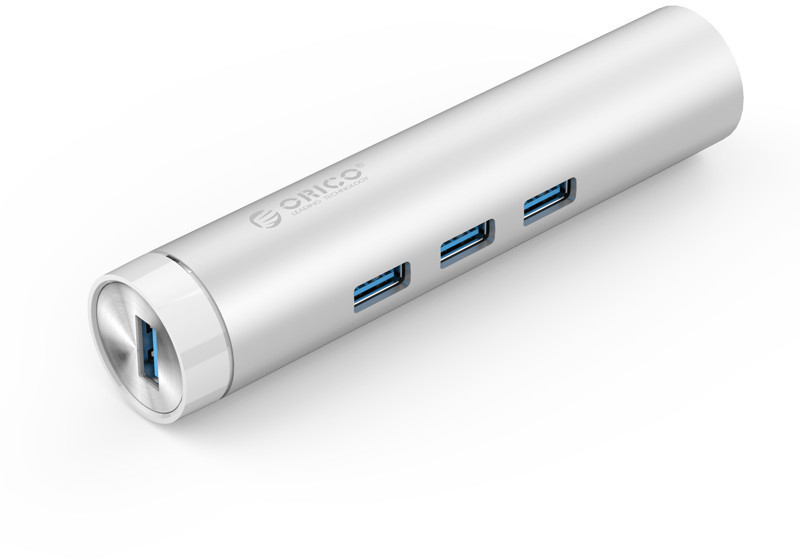 Orico 3 Port USB 3.0 Hub / Ethernet Adapter (ARH3L-U3)