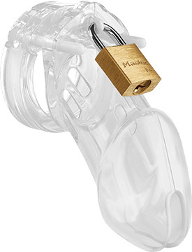 Rimba CB-6000 Male Chastity Device clear