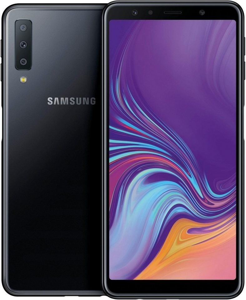 Details Zu Samsung Galaxy A7 2018 A750fn Single Sim Schwarz Neu Sonstige