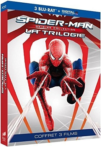 Trilogie Spider-Man - Collection Origines : Spider-Man 1 + Spider-Man 2 + Spider-Man 3 [Blu-ray + Copie digitale]