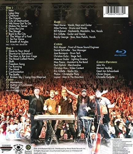 The Neal Morse Band - The Similitude Of A Dream, Live in Tilburg 2017 [Blu-ray] [Import italien]