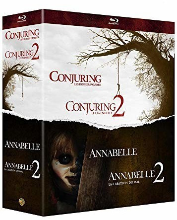 Warren - Collection de 4 films - Annabelle et Conjuring - [Coffret Blu-Ray]