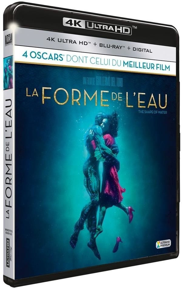 La Forme de l'eau [4K Ultra HD + Blu-ray + Digital HD] au meilleur prix